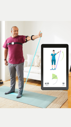 Members can follow step-by-step instructions for each exercise.