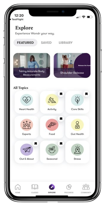 Choose from a library of health education content.